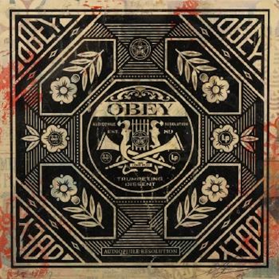 Trumpeting Dissent, HPM by Shepard Fairey