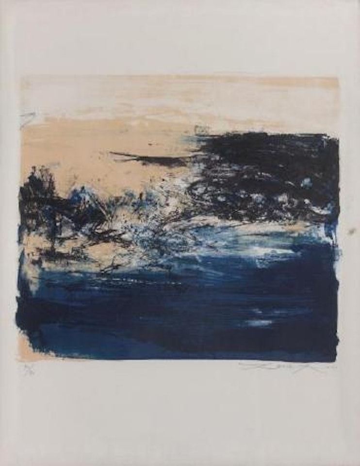 Sans titre by Zao Wou-Ki
