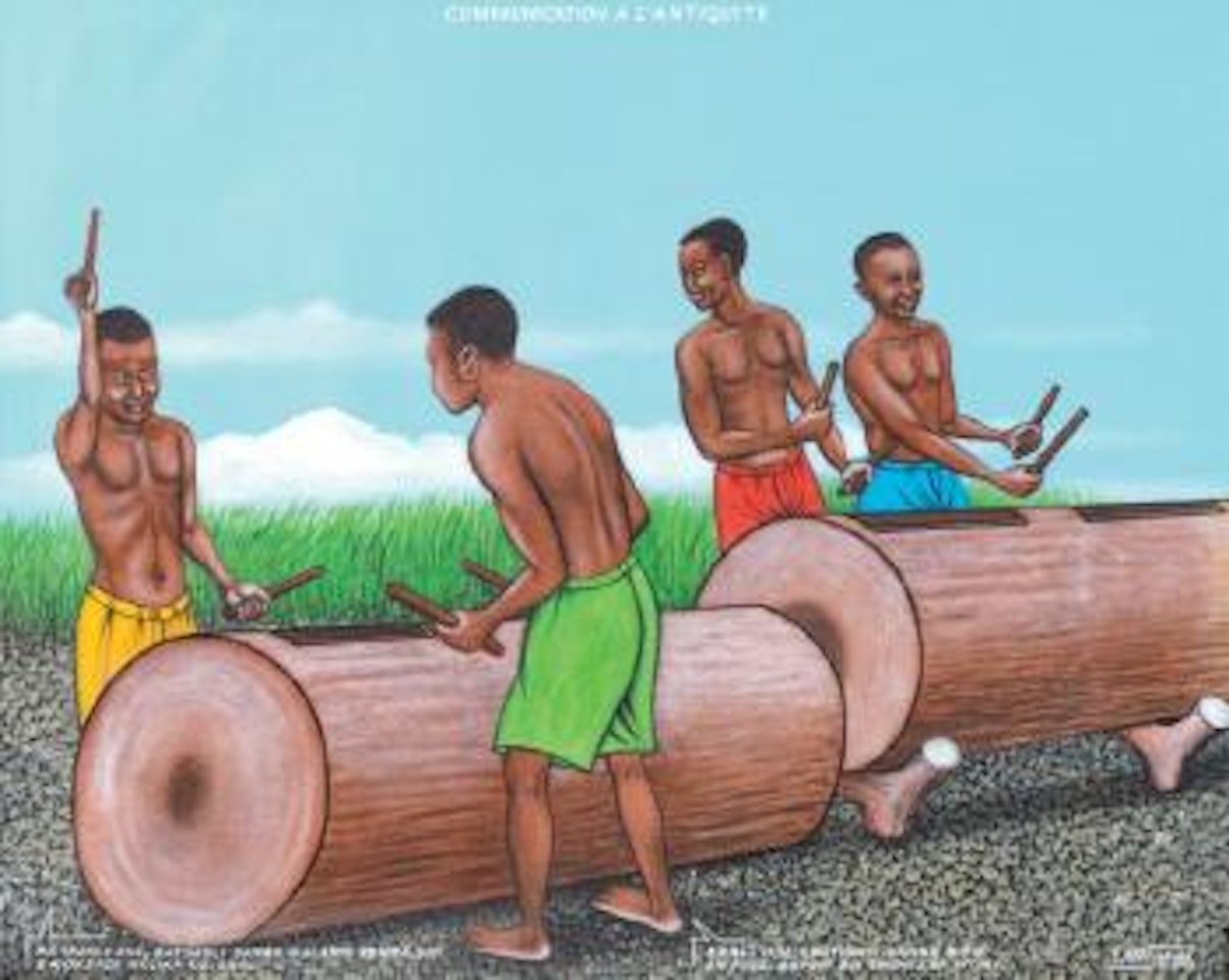 Communication à l'antiquité by Chéri Samba