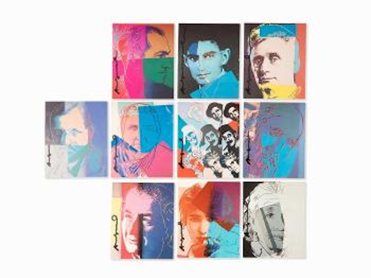 Ten Portraits of Jews by Andy Warhol