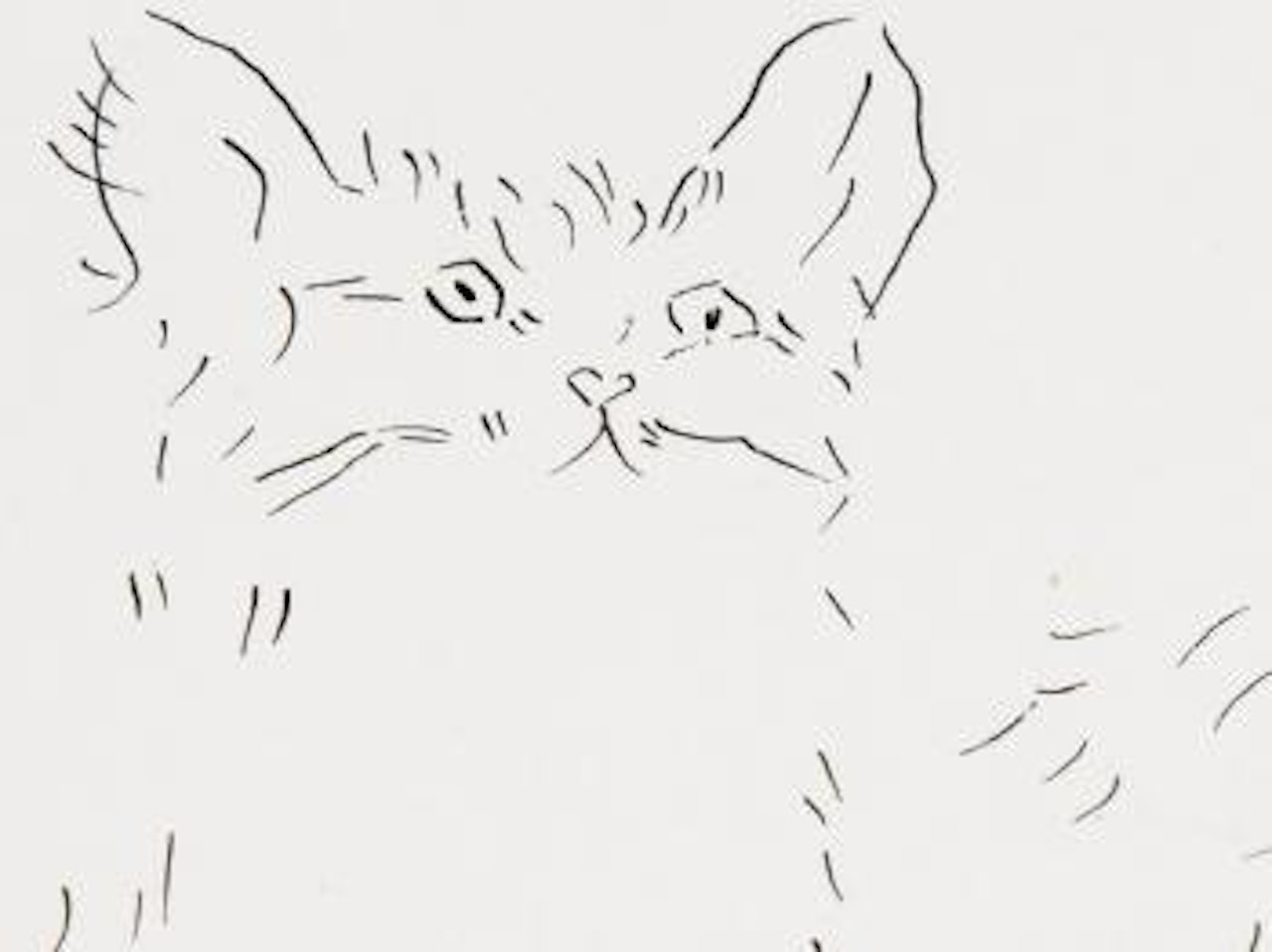 Chat by Leonard Tsuguharu Foujita