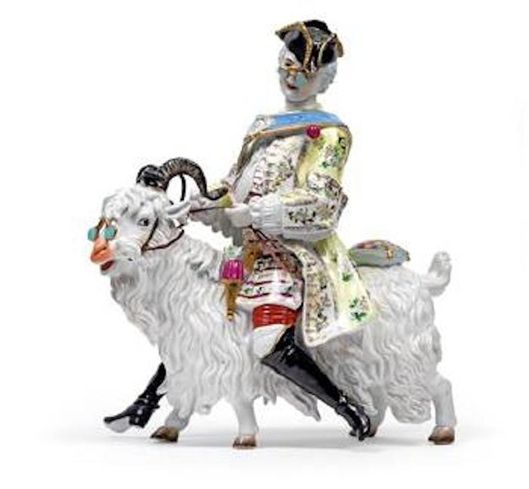 The Tailor on the Goat by Johann Joachim Kändler