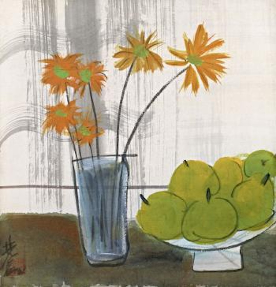 Still life by Lin Fengmian