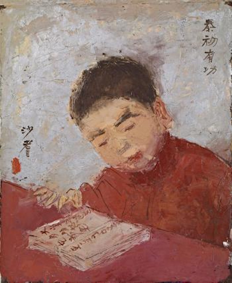 A hard study boy by Sha Qi