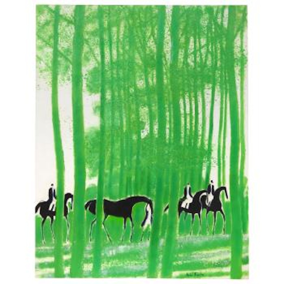 Cavalcade au printemps / Cavalcade of spring by André Brasilier