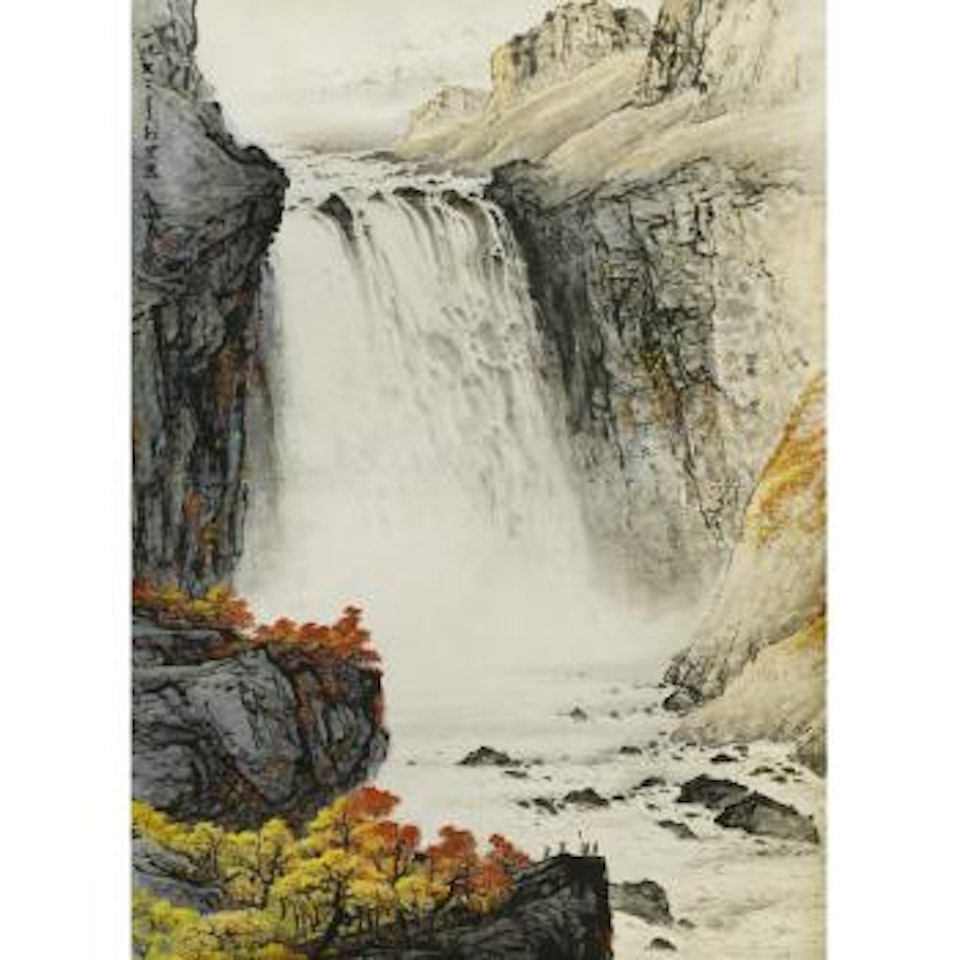 Waterfall by Guan Shanyue