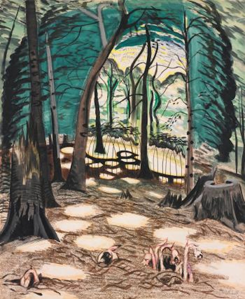 The Bower by Charles Burchfield