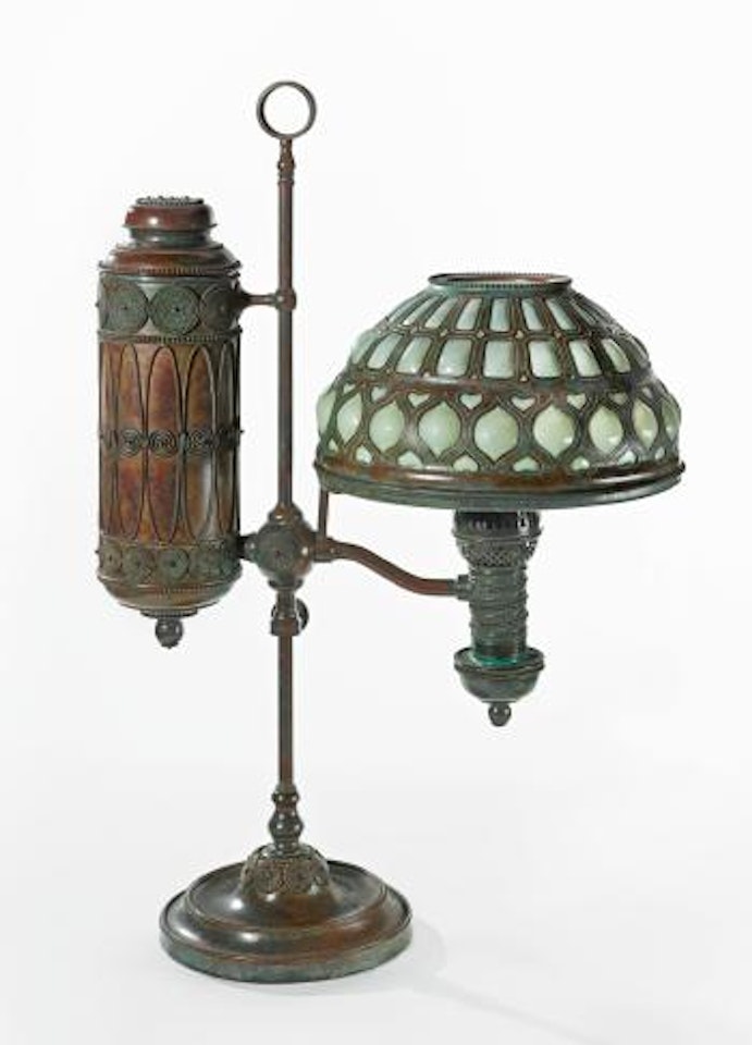 Student table lamp by Tiffany Studios