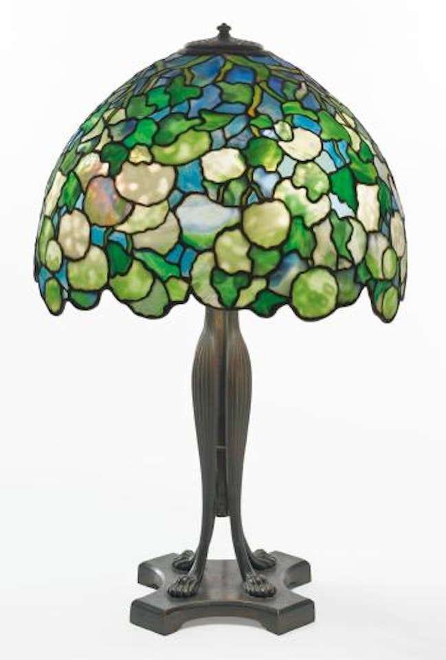 A rare 'Snowball' Table Lamp by Tiffany Studios