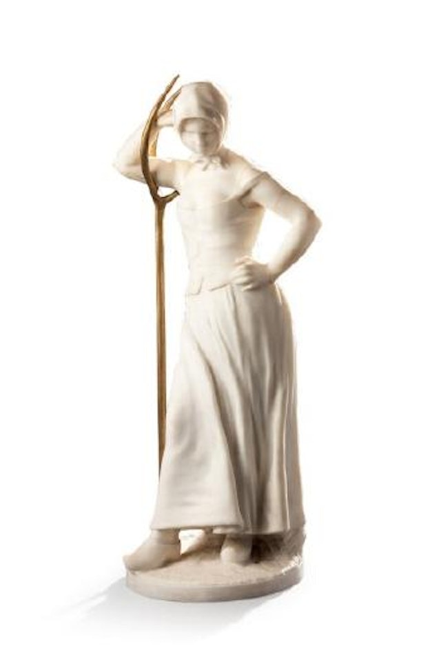 La faneuse by Alfred Boucher