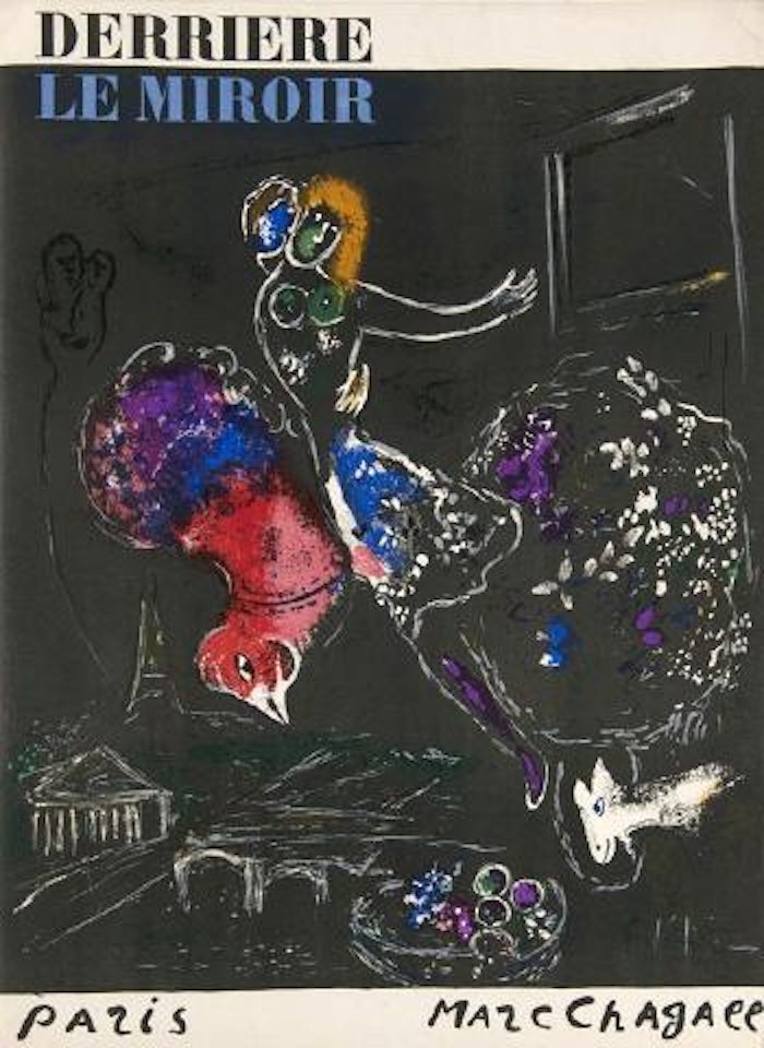 Derriere le miroir 66-67-68 by Marc Chagall