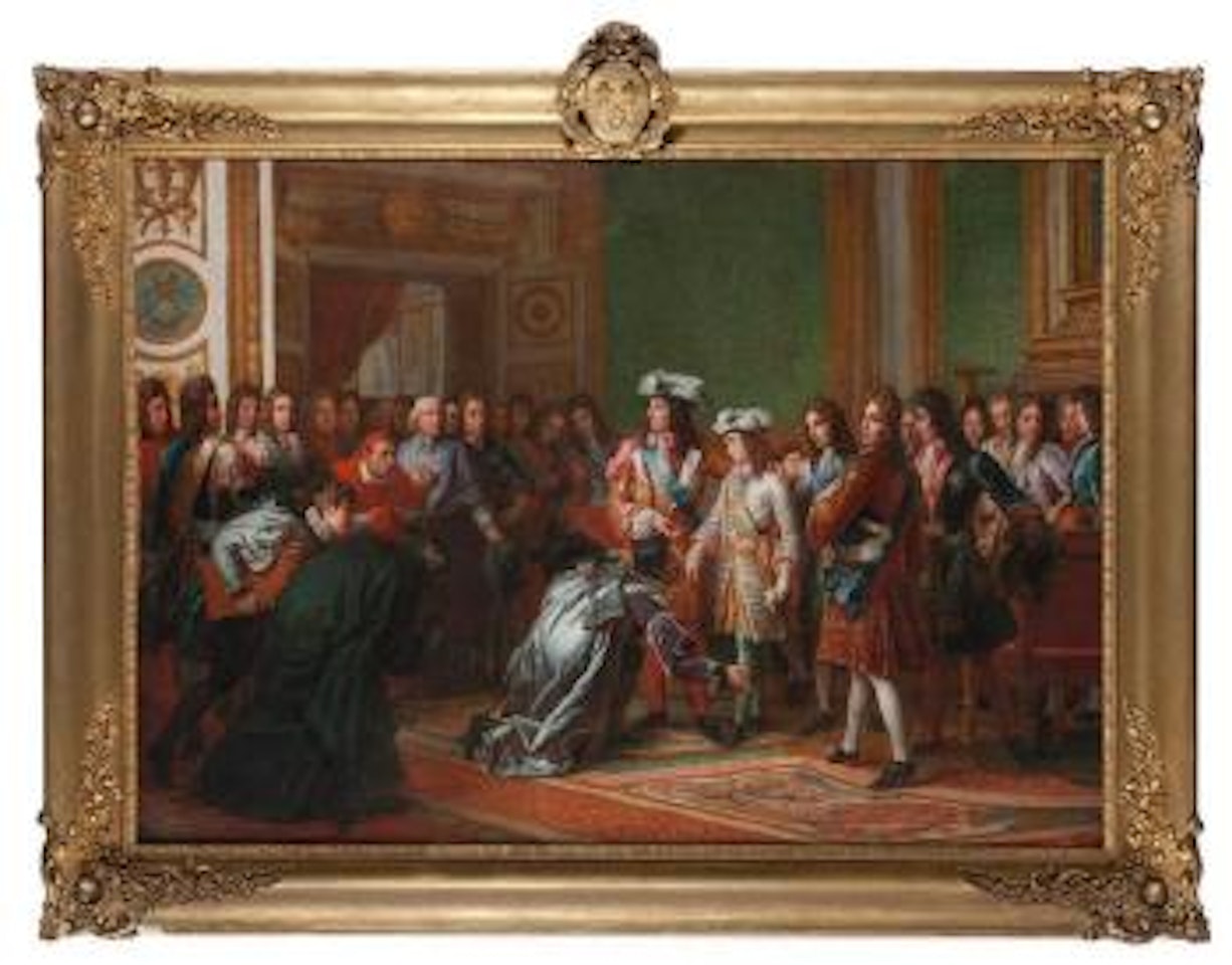 Philippe de France, duc d'Anjou, déclaré Roi d'Espagne le 16 novembre 1700 by François Gérard