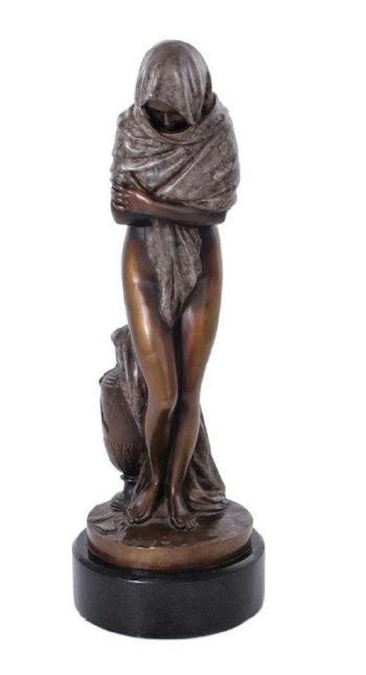L'hiver by Ferdinand Barbedienne by Jean-Antoine Houdon