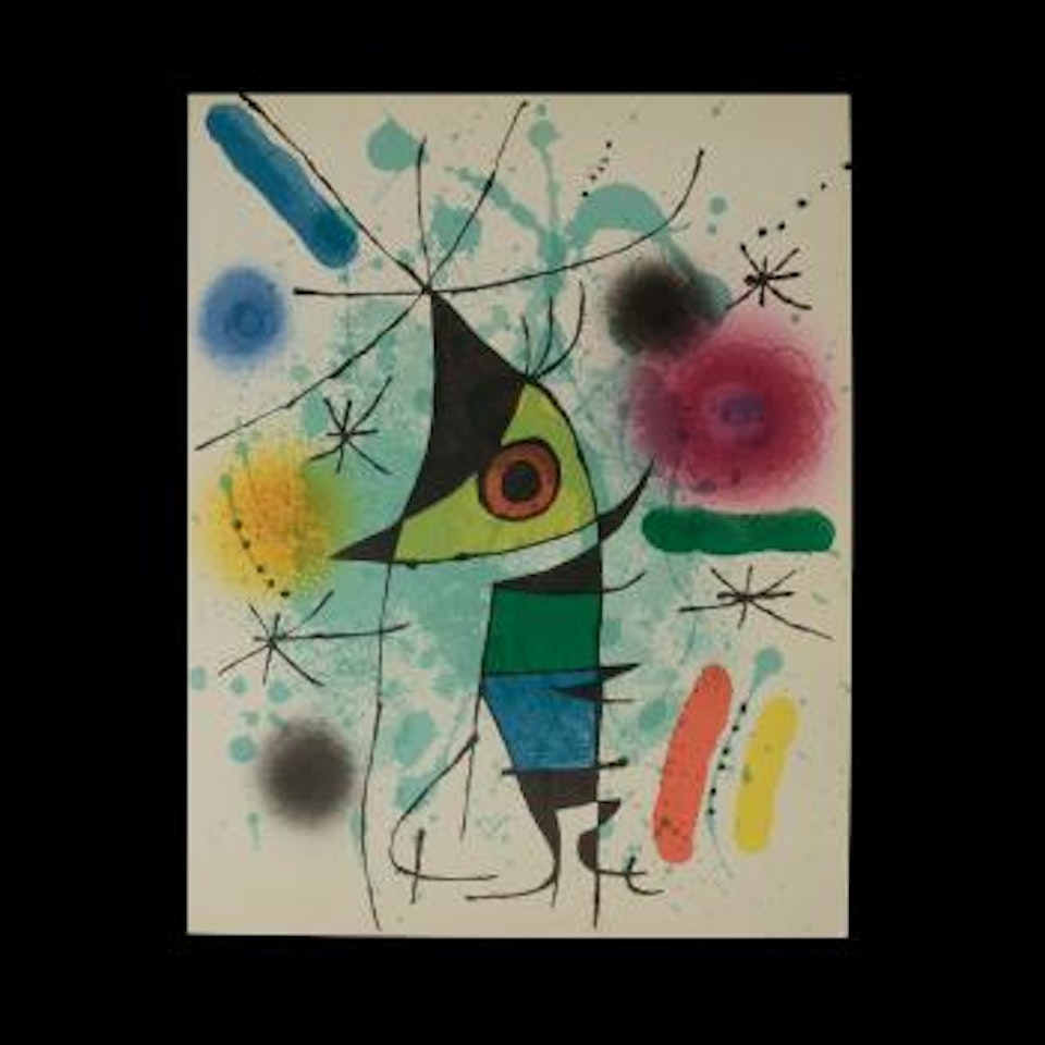 El pez cantando by Joan Miró