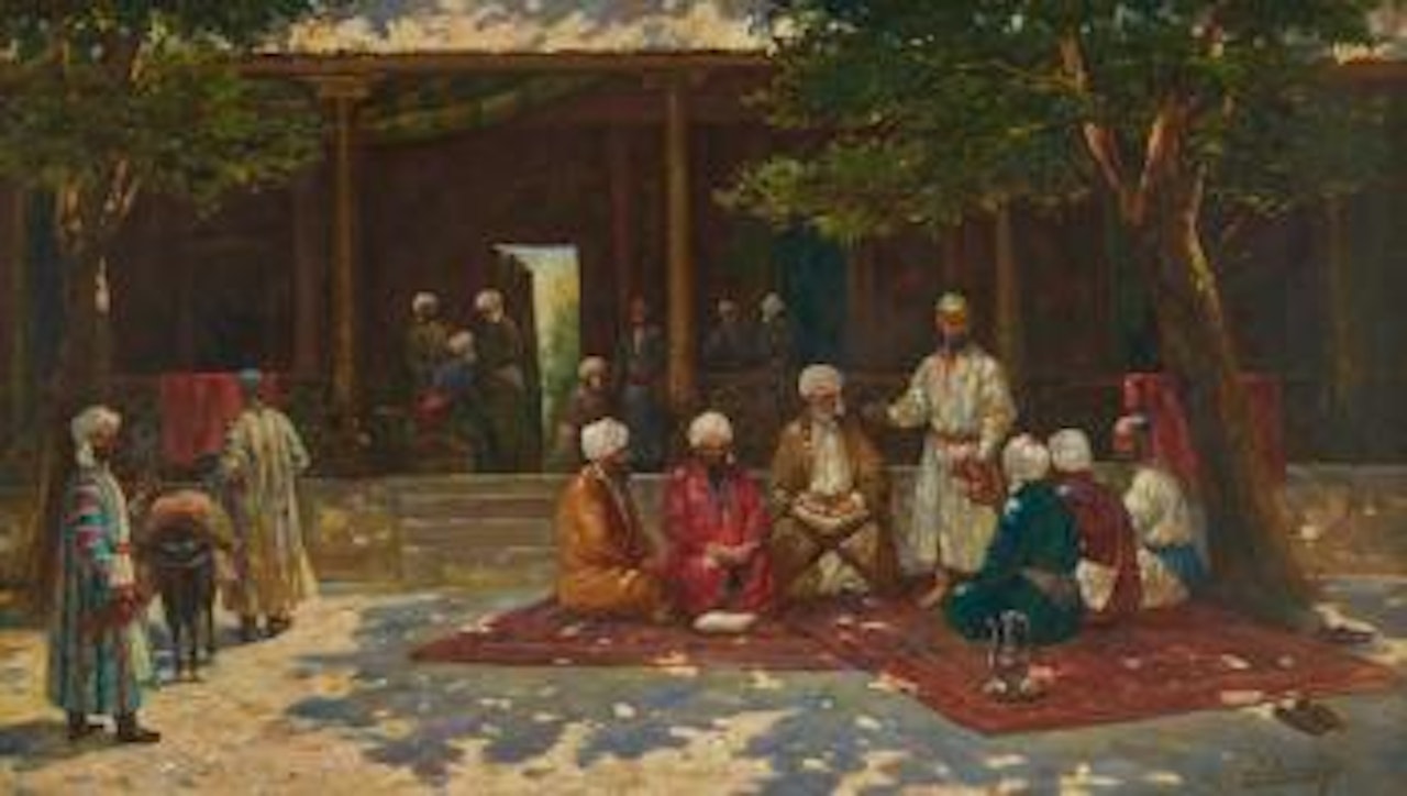 The Quran School by Richard Karlovich Zommer