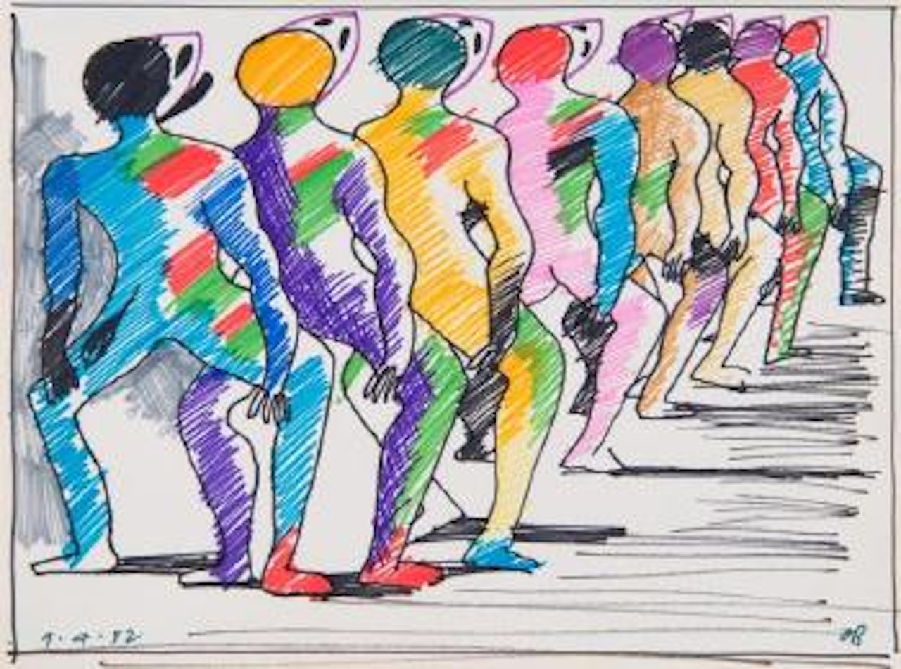 Untitled (dancers) by Charles Blackman