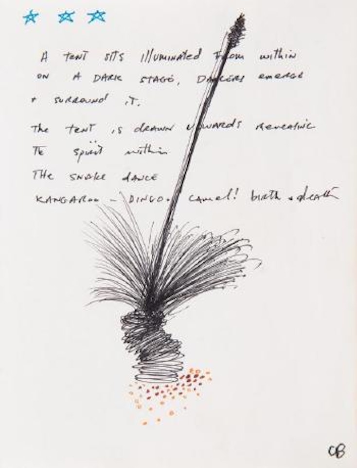 Birth and death by Charles Blackman