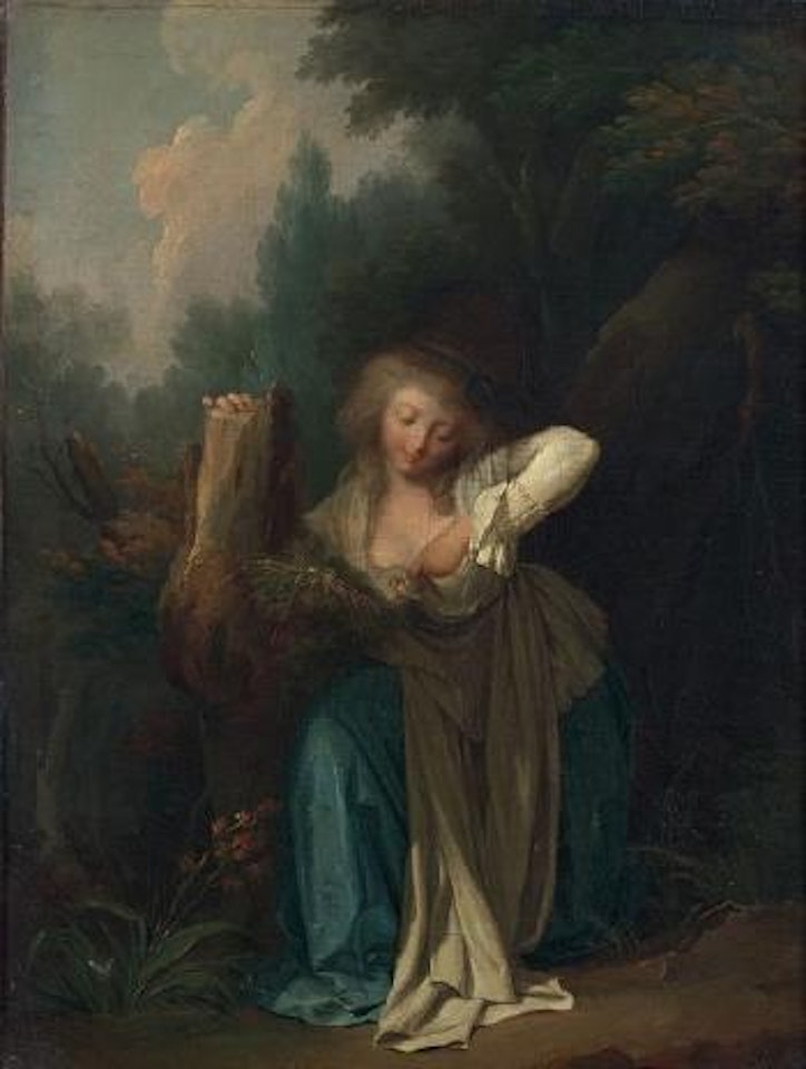 Le nid d’oiseaux by Louis-Leopold Boilly