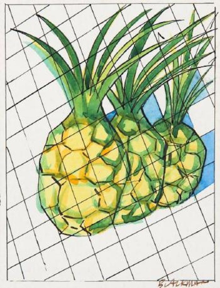 Pineapples by Charles Blackman