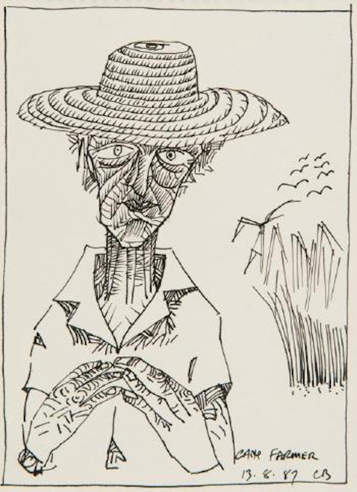 Cane farmer by Charles Blackman