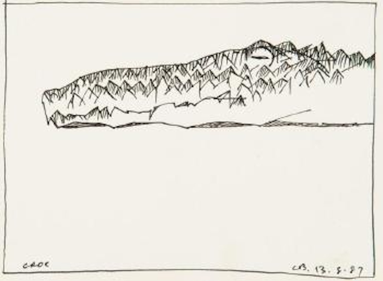 Croc by Charles Blackman