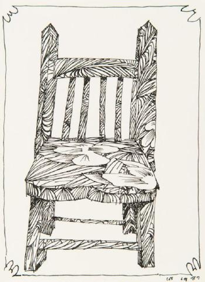 Frond chair by Charles Blackman