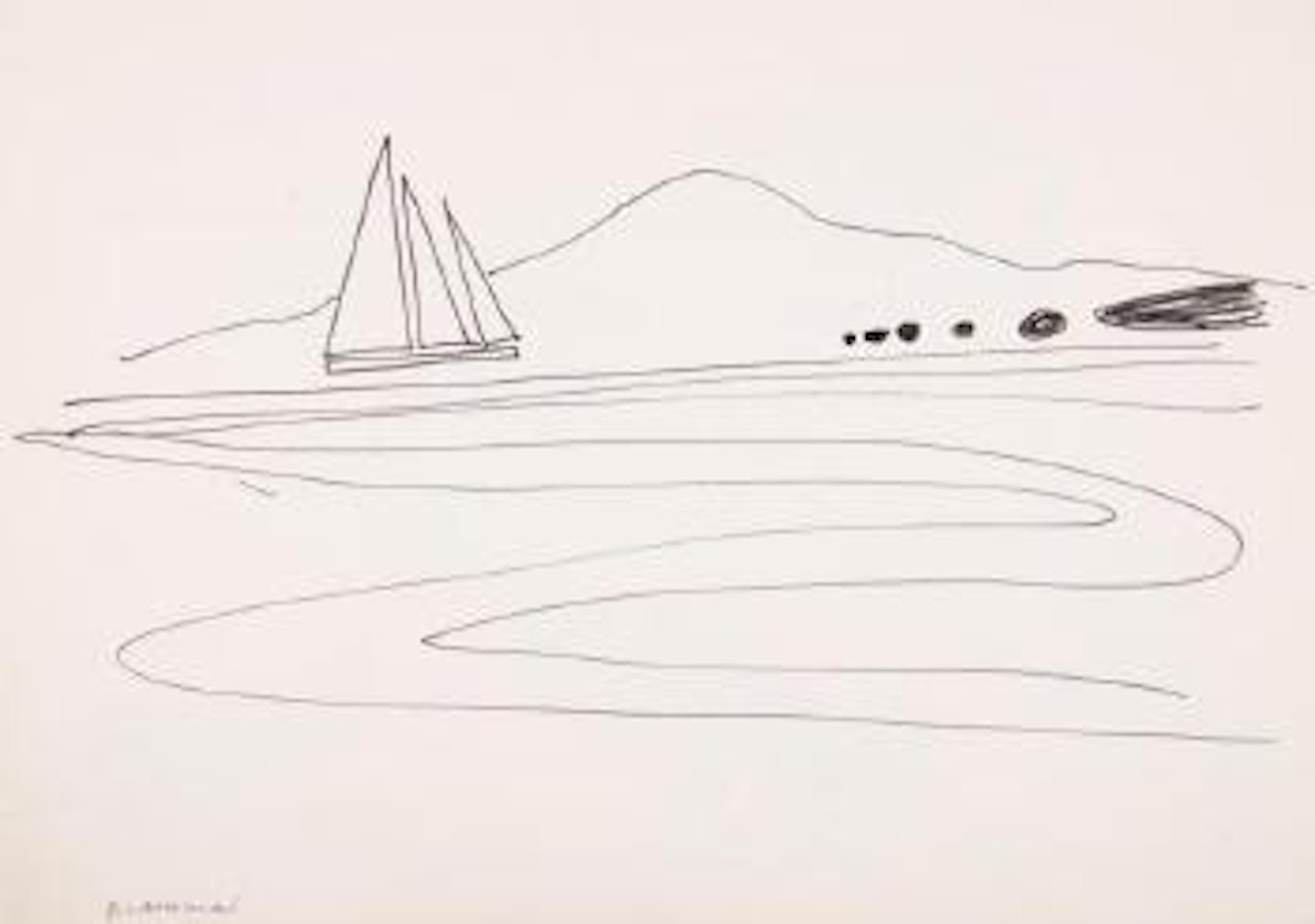 Sailing by Charles Blackman