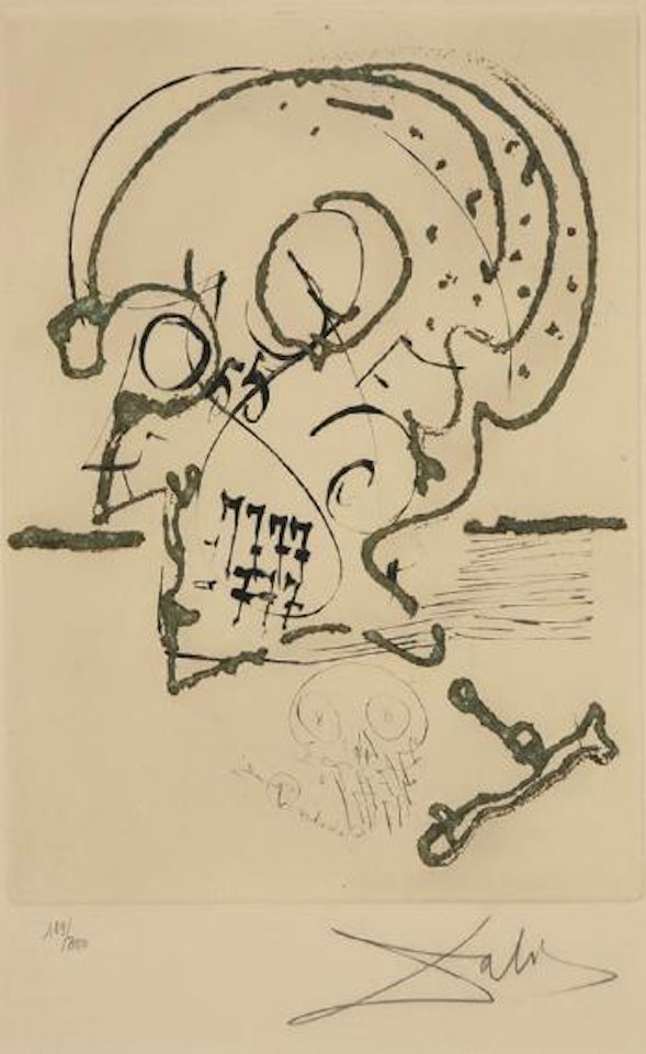 Les Amours Jaunes by Salvador Dali