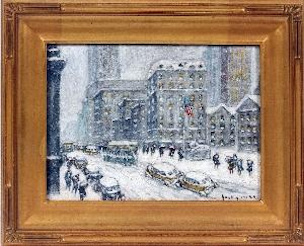 5th Ave Storm by Guy Carleton Wiggins