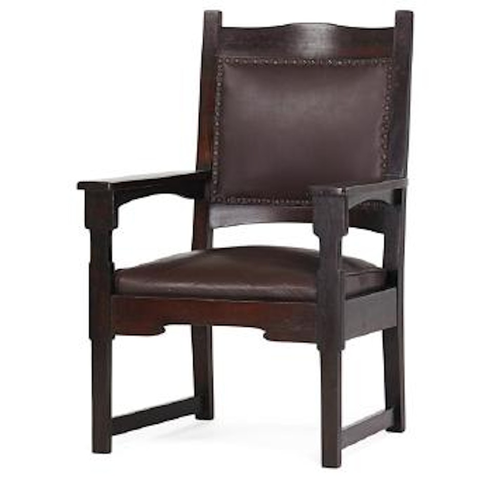 Early armchair by Gustav Stickley