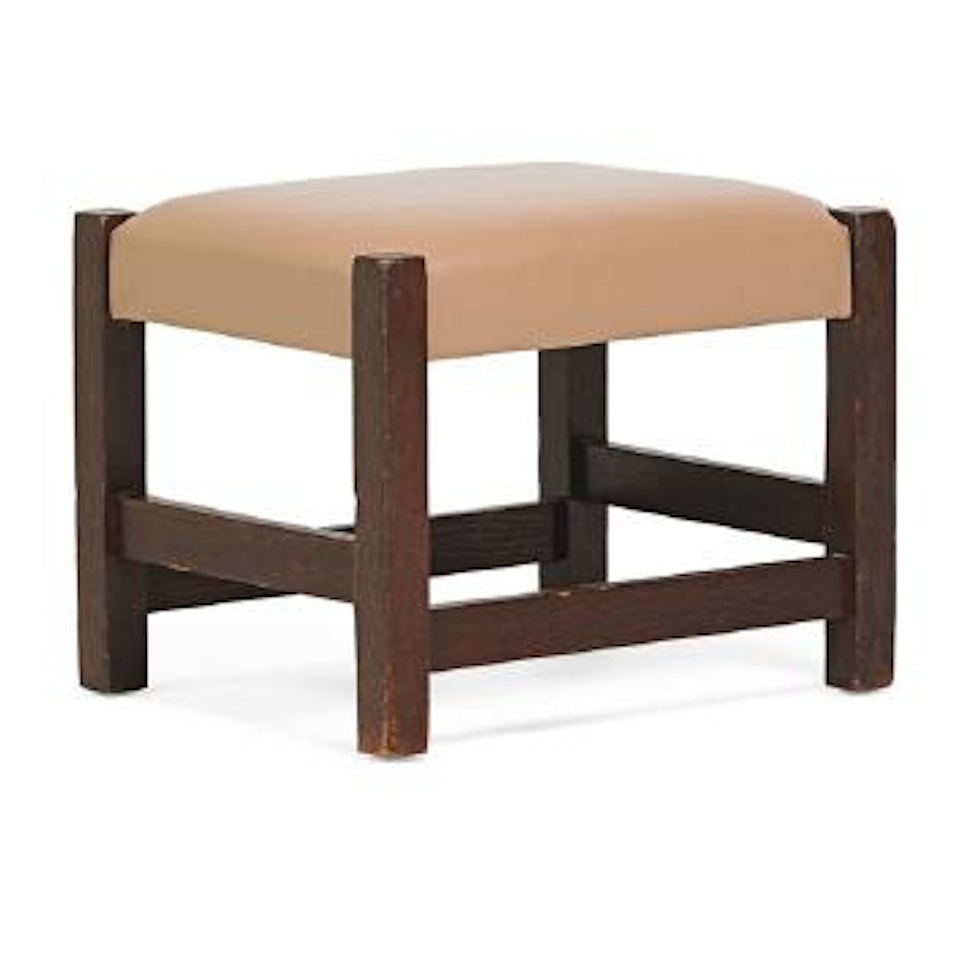 Footstool by Gustav Stickley