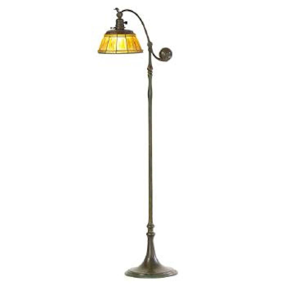 Fine floor lamp by Tiffany Studios