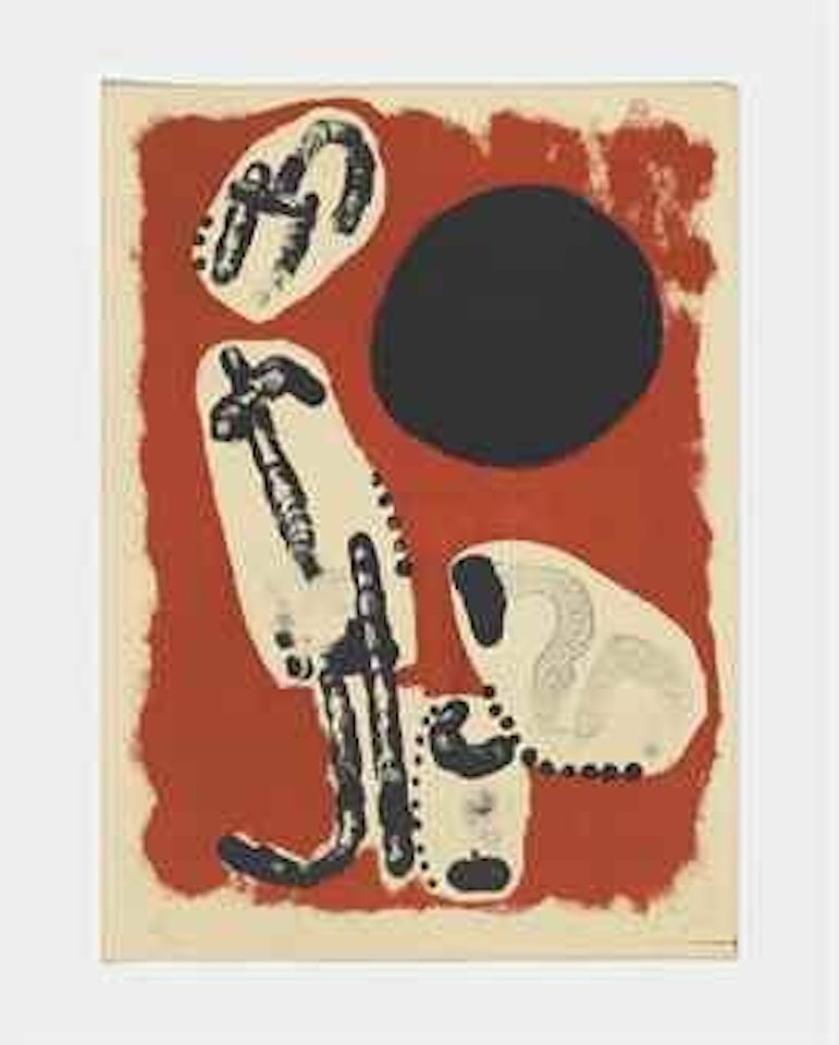 Astrology I, from: Derrière le Mirroir, no. 57-58-59 by Joan Miró