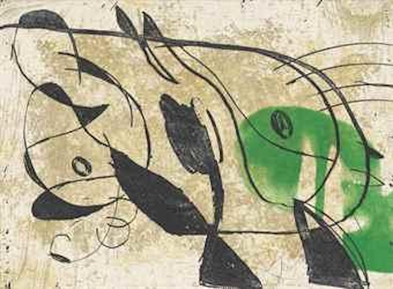 La Commedia dell’arte IV by Joan Miró
