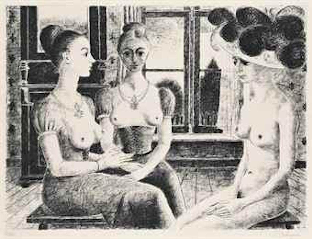 La Fenêtre by Paul Delvaux