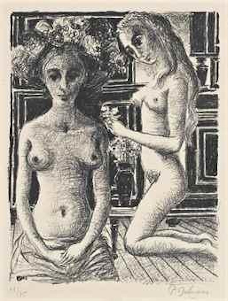 Phryné by Paul Delvaux