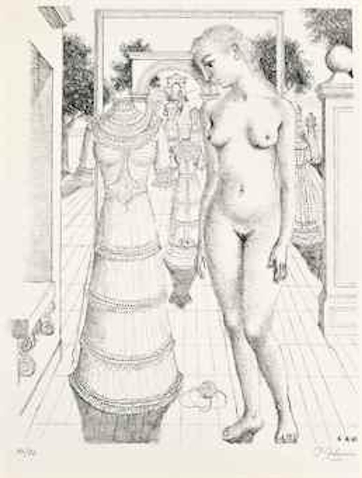 Sunday Dress by Paul Delvaux