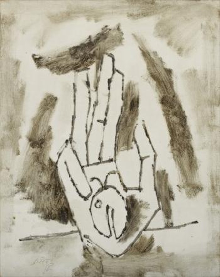 Hand by M.F. Husain