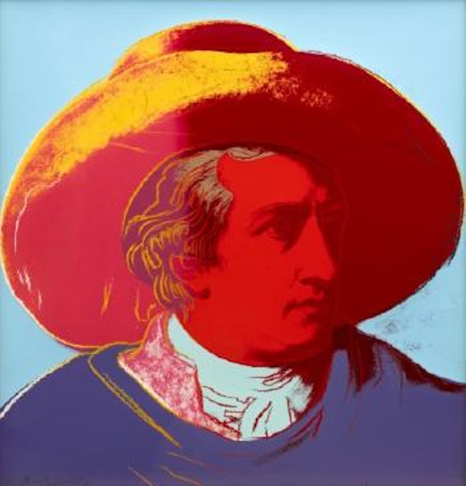 Goethe by Andy Warhol