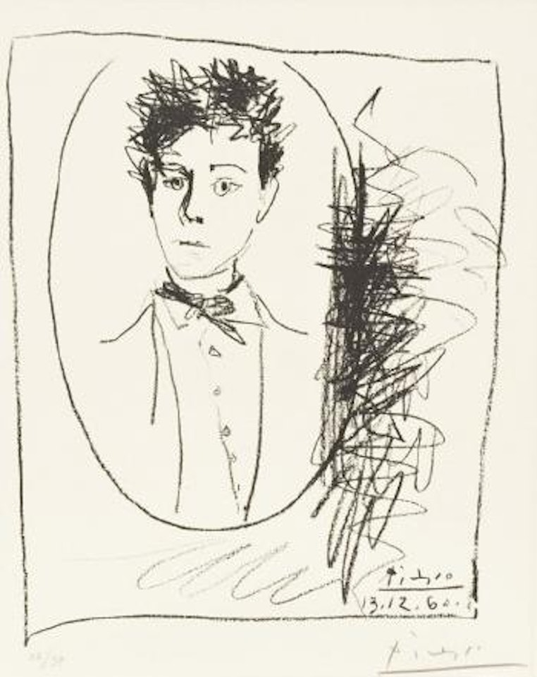 Portrait d'Arthur Rimbaud by Pablo Picasso