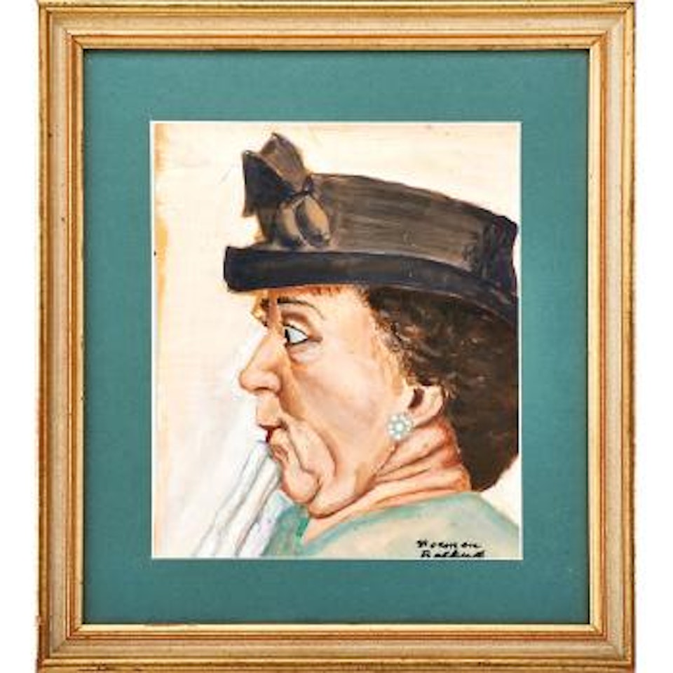 The Gossips (figure study) by Norman Rockwell