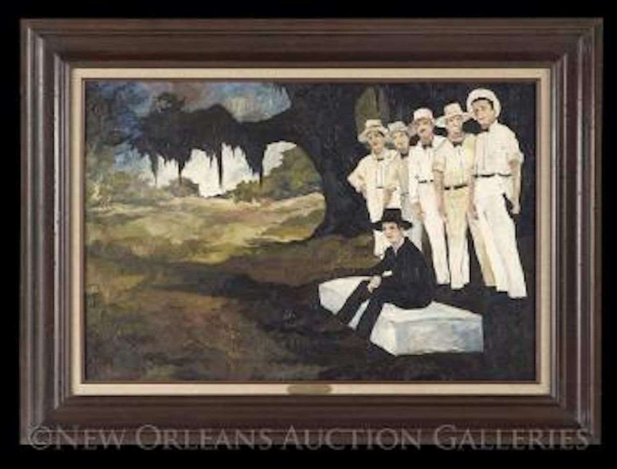 The day we told tee coon goodbye by George Rodrigue