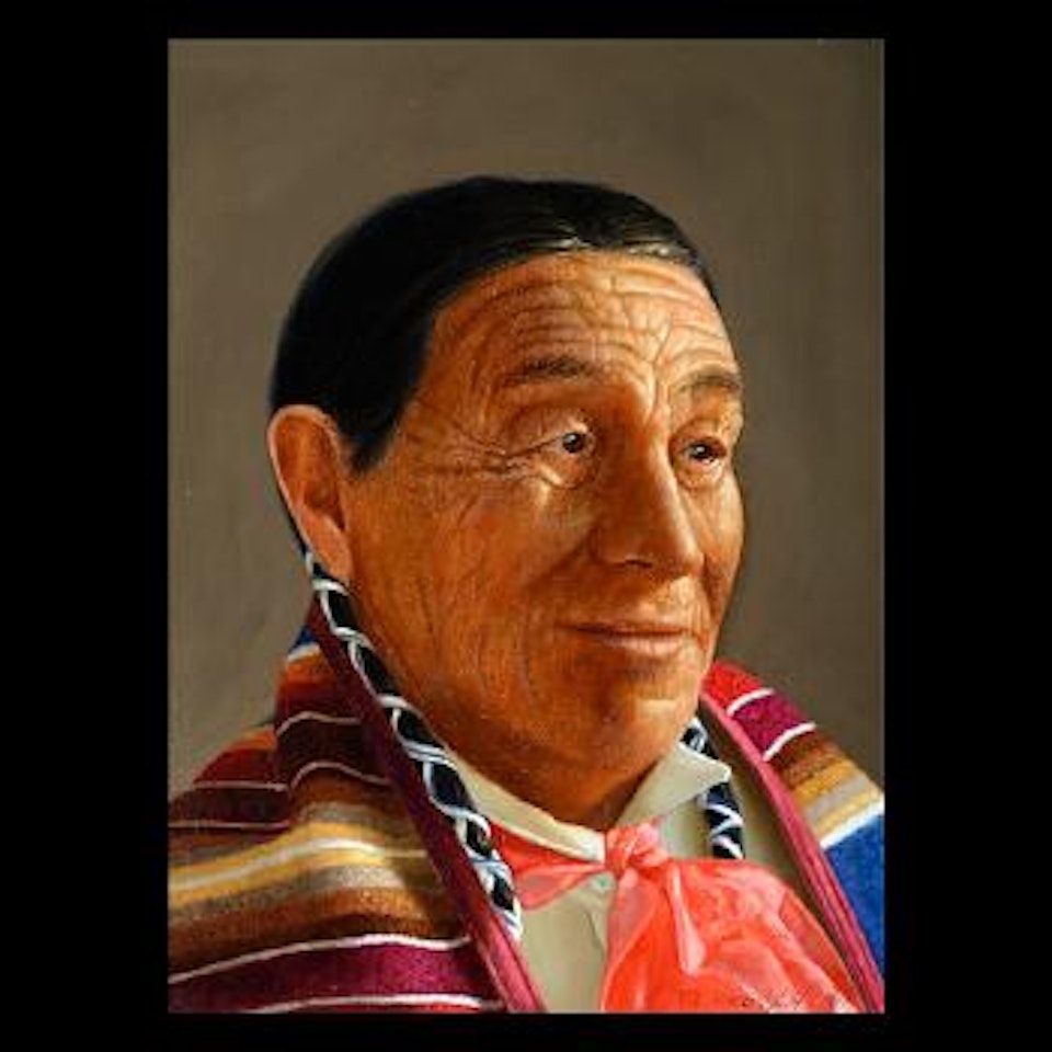 Native American man by William Acheff