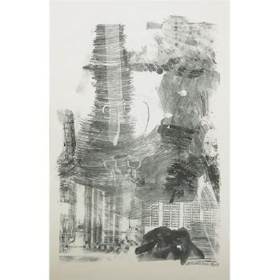 Earth Tie from Stoned Moon Series by Robert Rauschenberg