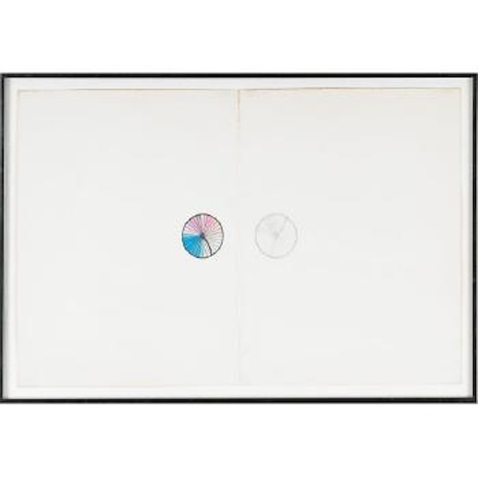 Re-entry from mirrors of the mind portfolio by Robert Rauschenberg