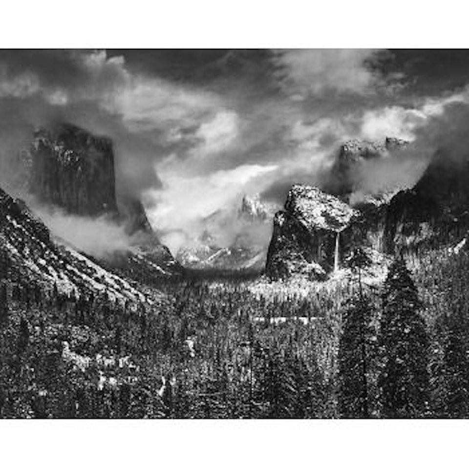 Clearing Winter Storm by Ansel Adams