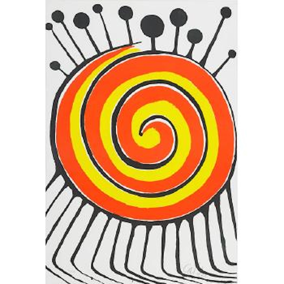 Le Grange Spirale by Alexander Calder