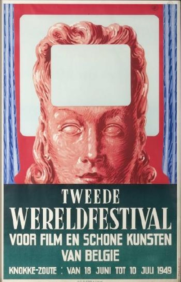 Tweede Wereldfestival Voor Films En Schone Kunsten Van België. Knokke-Zoute by René Magritte