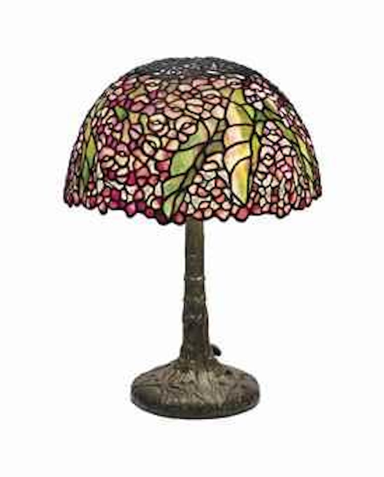 A 'Pony Begonia' Table Lamp by Tiffany Studios