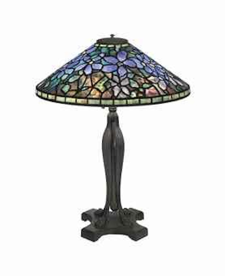 A 'Clematis' Table Lamp by Tiffany Studios